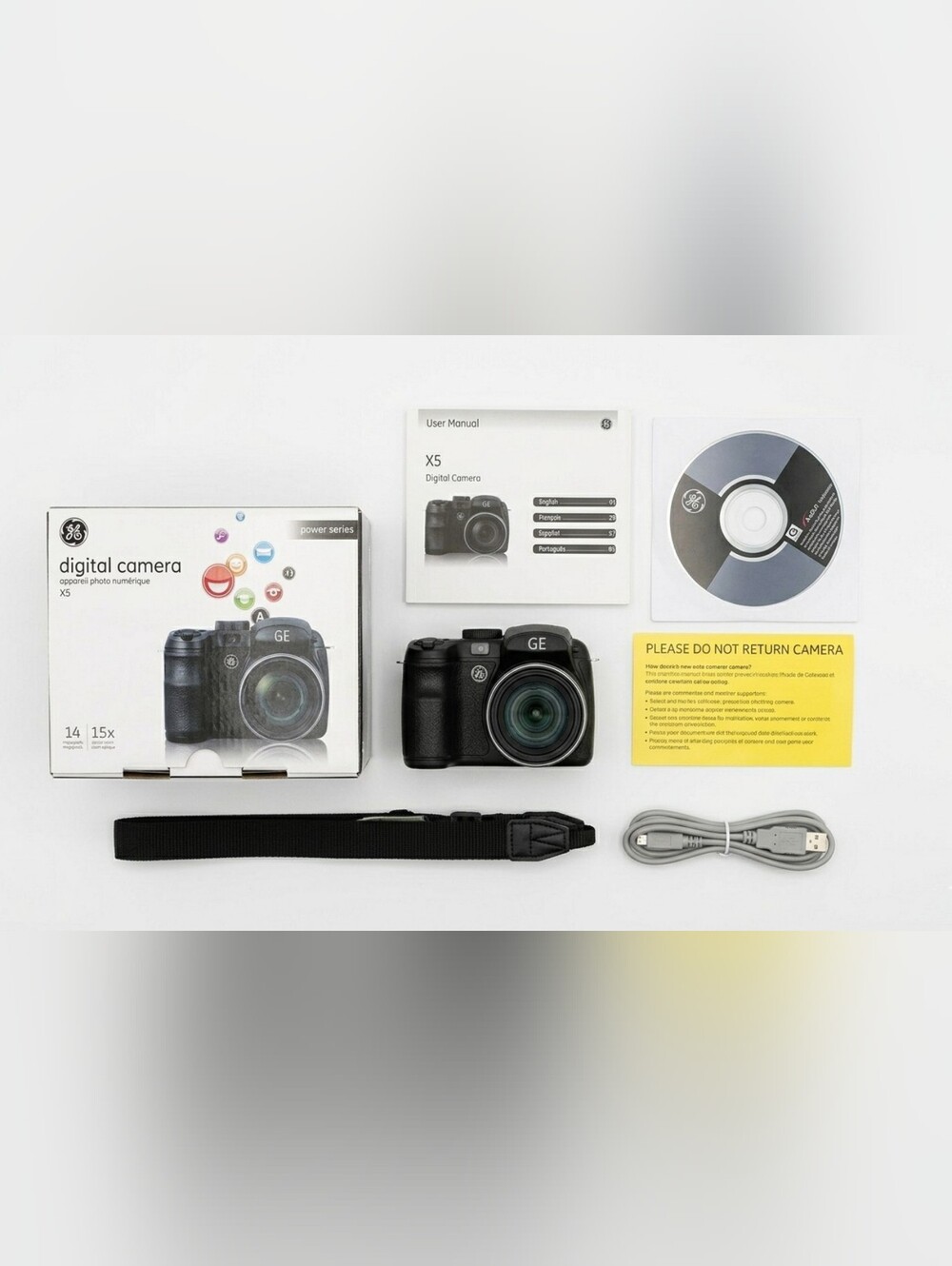 GE- Digital Camera with 15x Optical Zoom - Picture 7 of 16